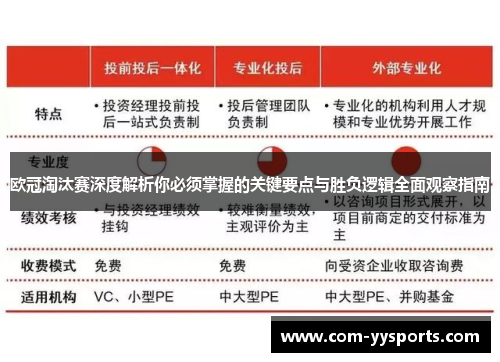 欧冠淘汰赛深度解析你必须掌握的关键要点与胜负逻辑全面观察指南